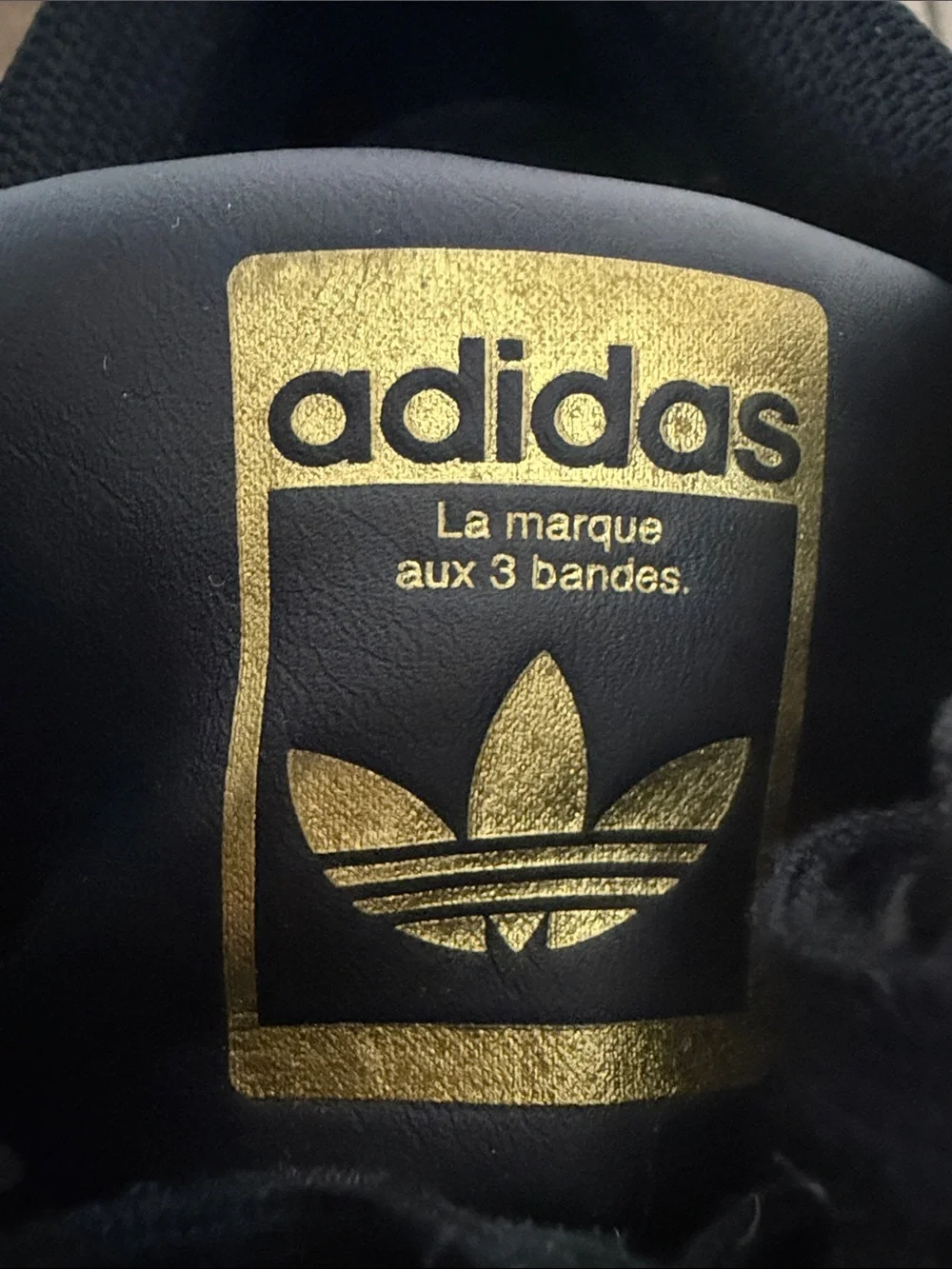 Adidas Superstar ADV Black Sneakers With Signature Stripes